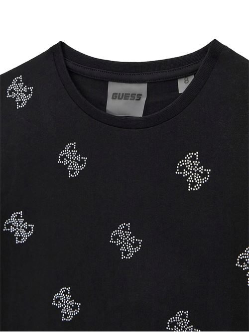 oversize ss t-shirt_minime GUESS | J6GI35 I3Z14JBLK